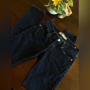Dark Blue Skinny Low-rise Levi’s